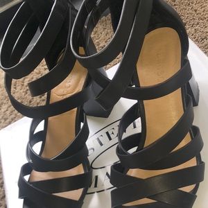 Heeled sandals